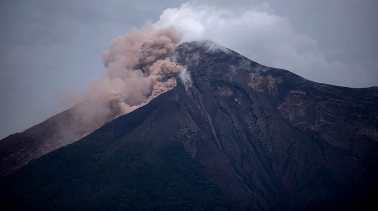 Imagen del Volcán de Fuego.