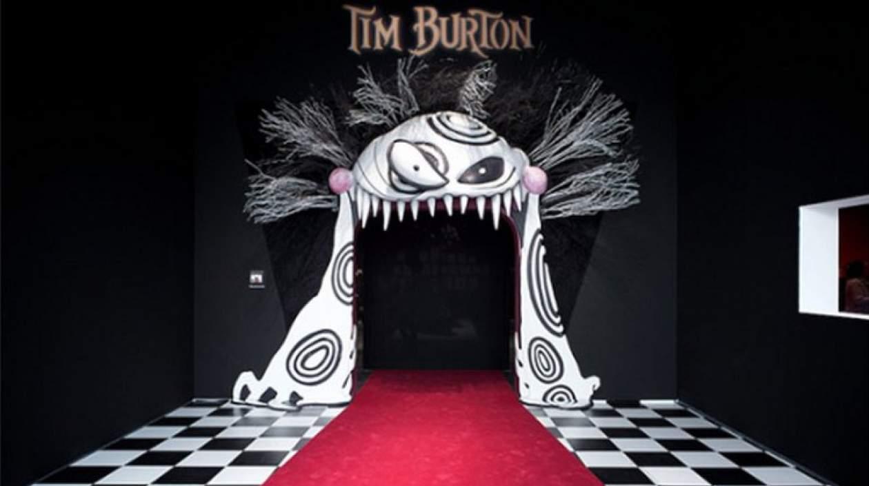 Imagen de la exposición dedicada al cineasta Tim Burton.