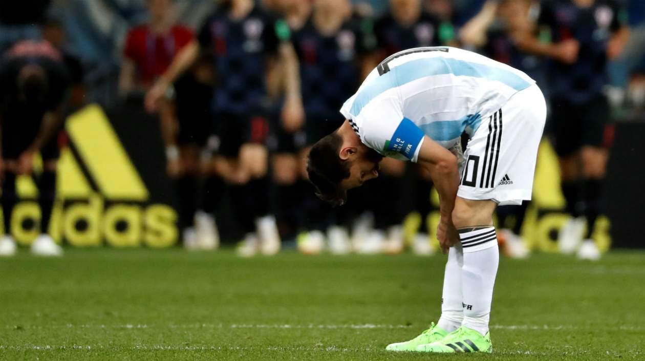 Lionel Messi es una de las grandes decepciones en lo que va del Mundial. 