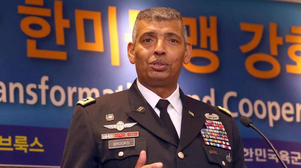 El general de las fuerzas de EEUU en Corea del Sur, Vincent Brooks.