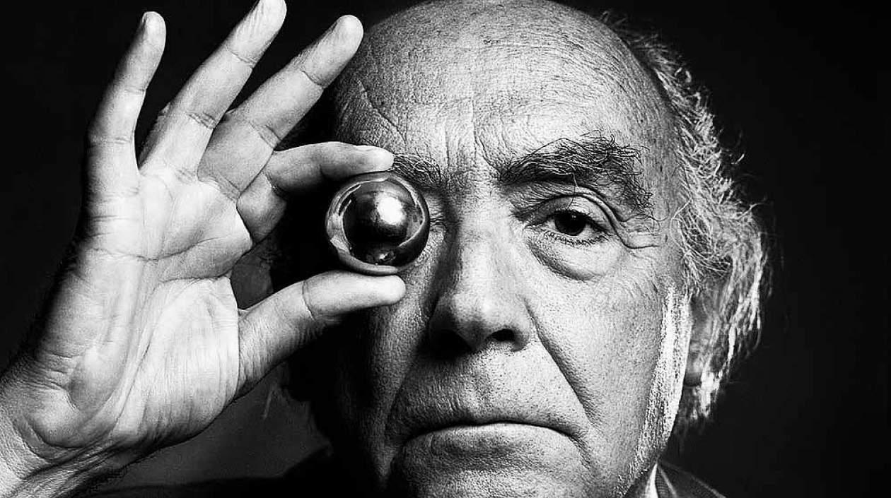 El Nobel de Literatura portugués José Saramago.