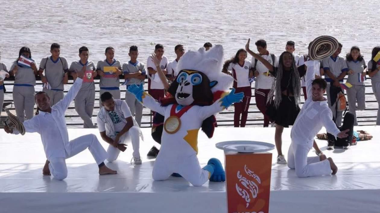 Baqui, mascota Juegos Centroamericanos.
