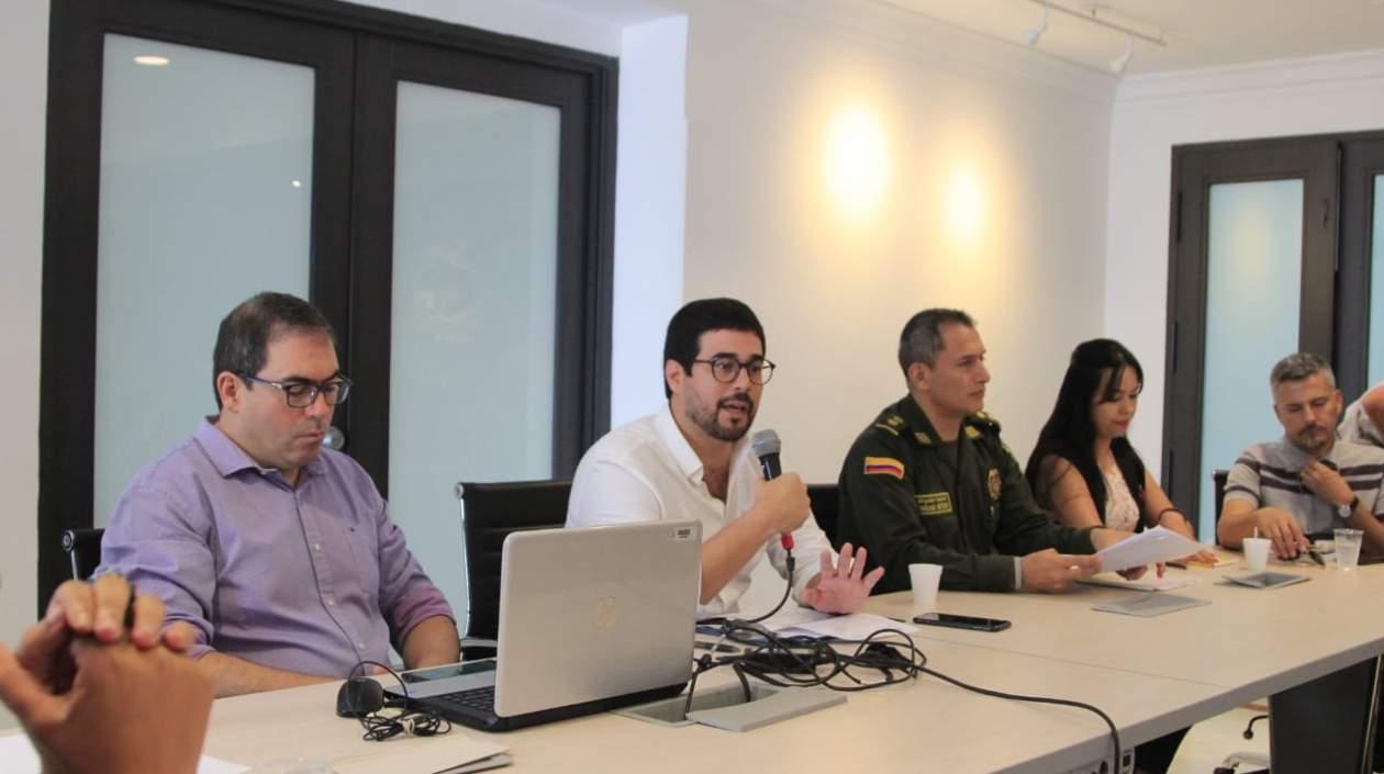 El consejo de seguridad se realizó en la Alcaldía de Barranquilla.
