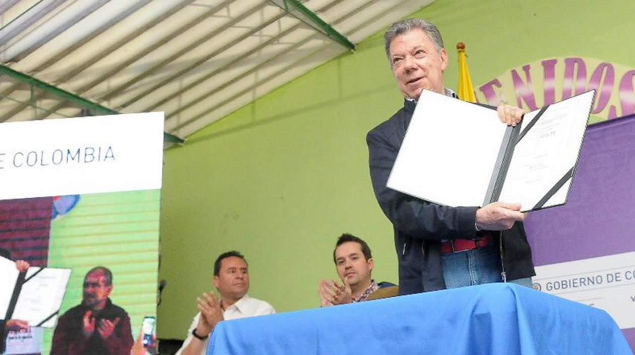 El Presidente, Juan Manuel Santos