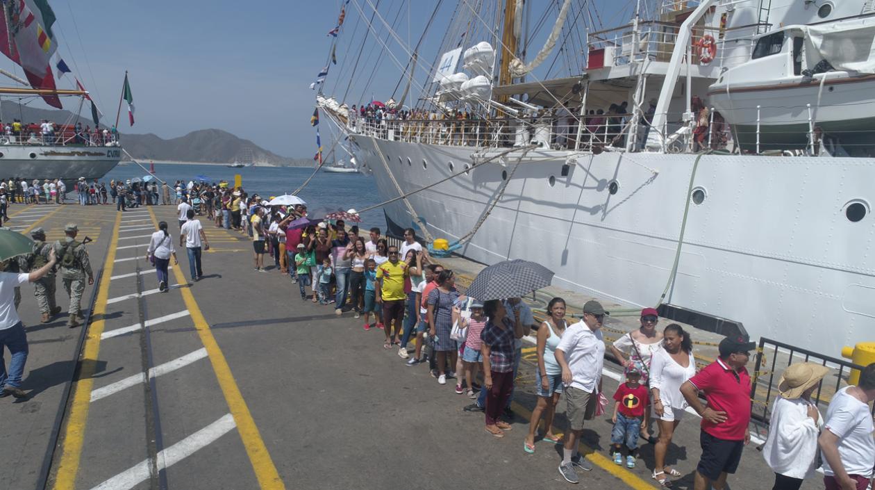 El Puerto de Santa Marta fue anfitrión durante el fin de semana del Sail Santa Marta