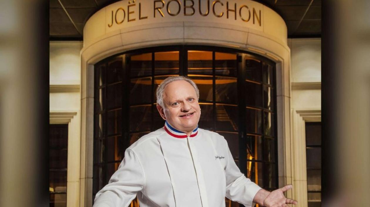El chef francés Joël Robuchon.