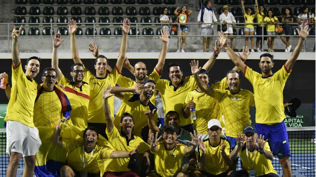 Equipo colombiano de Copa Davis. 