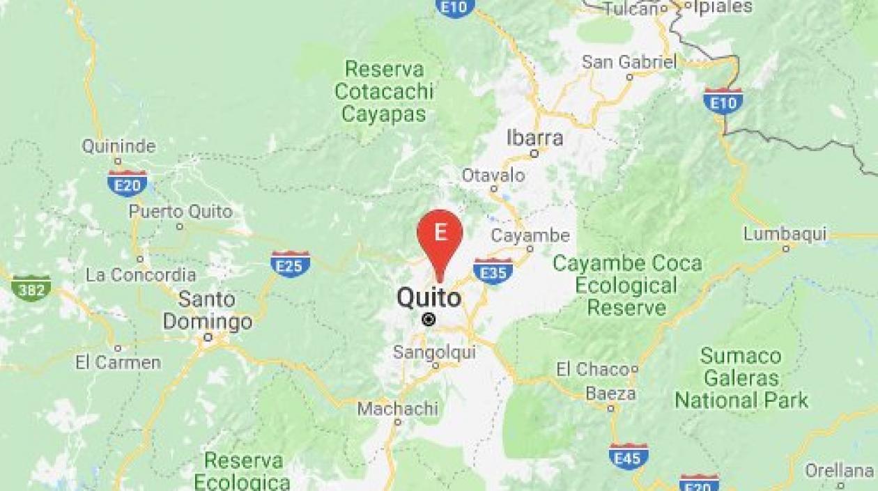 Quito fue el epicentro del temblor.