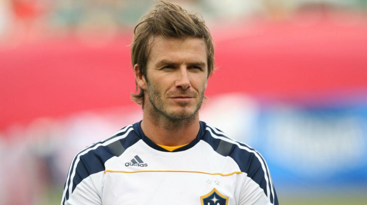David Beckham terminó su carrera en los Estados Unidos. 