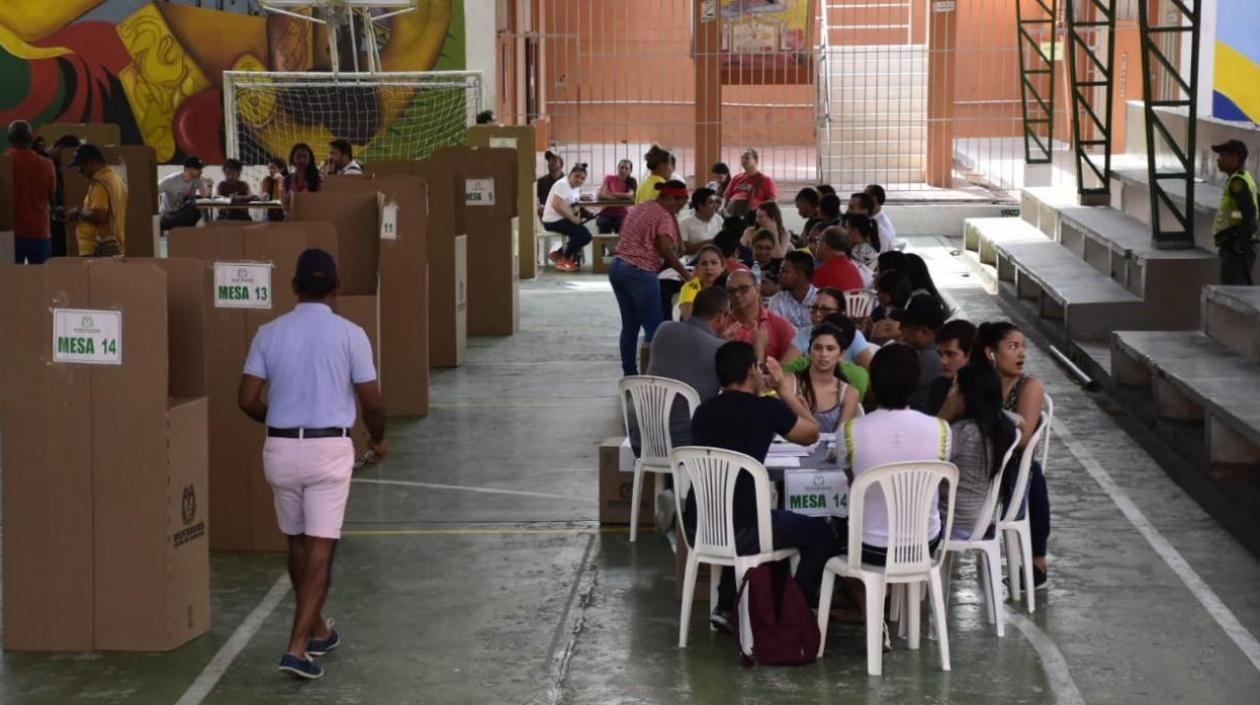 Puesto de Votación de la Normal Distrital de Barranquilla