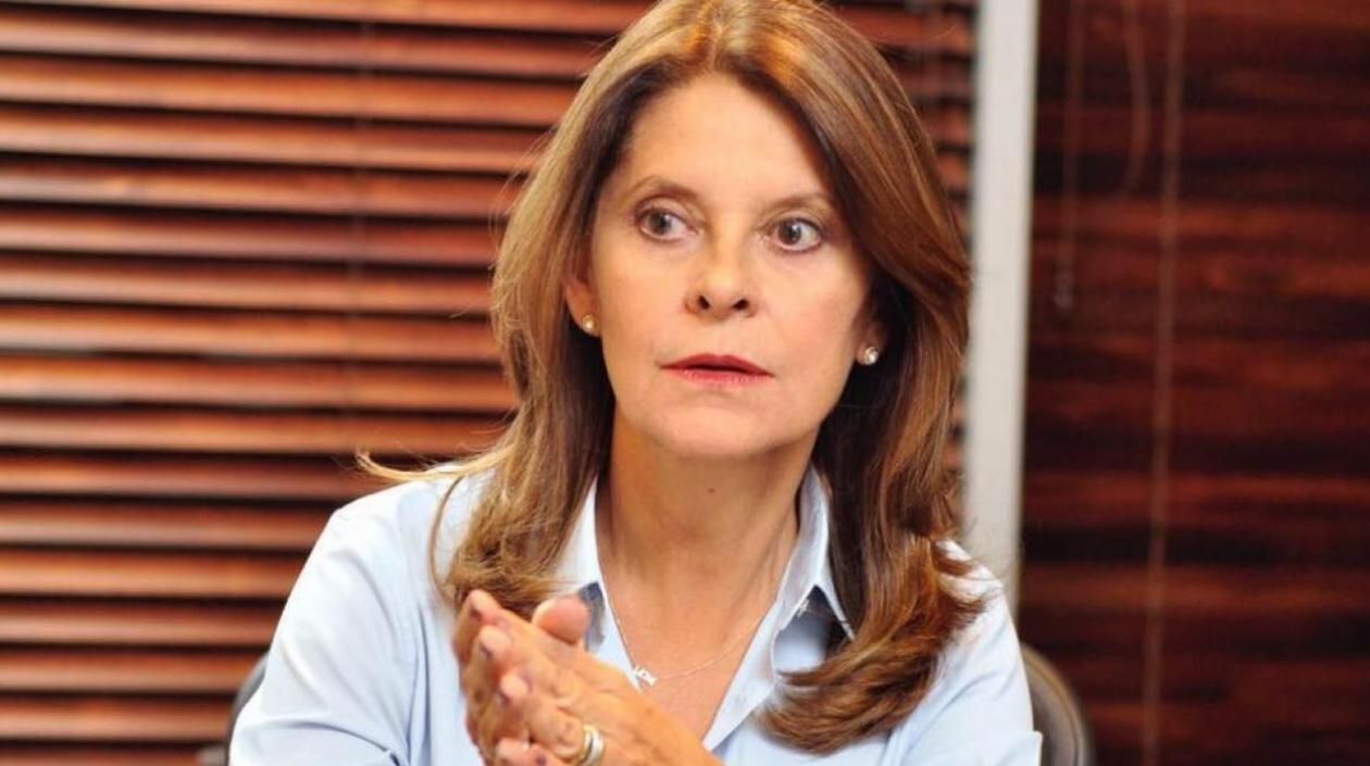 Vicepresidenta Marta Lucía Ramírez. 