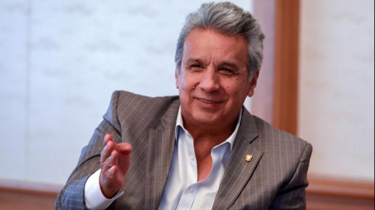El presidente de Ecuador, Lenín Moreno. 
