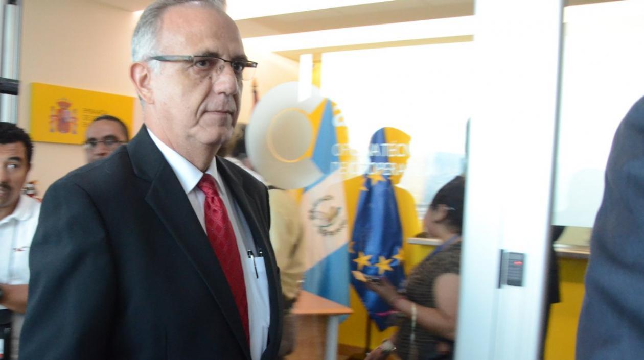 El jefe de la Comisión Internacional Contra la Impunidad en Guatemala (Cicig), el abogado colombiano Iván Velásquez.