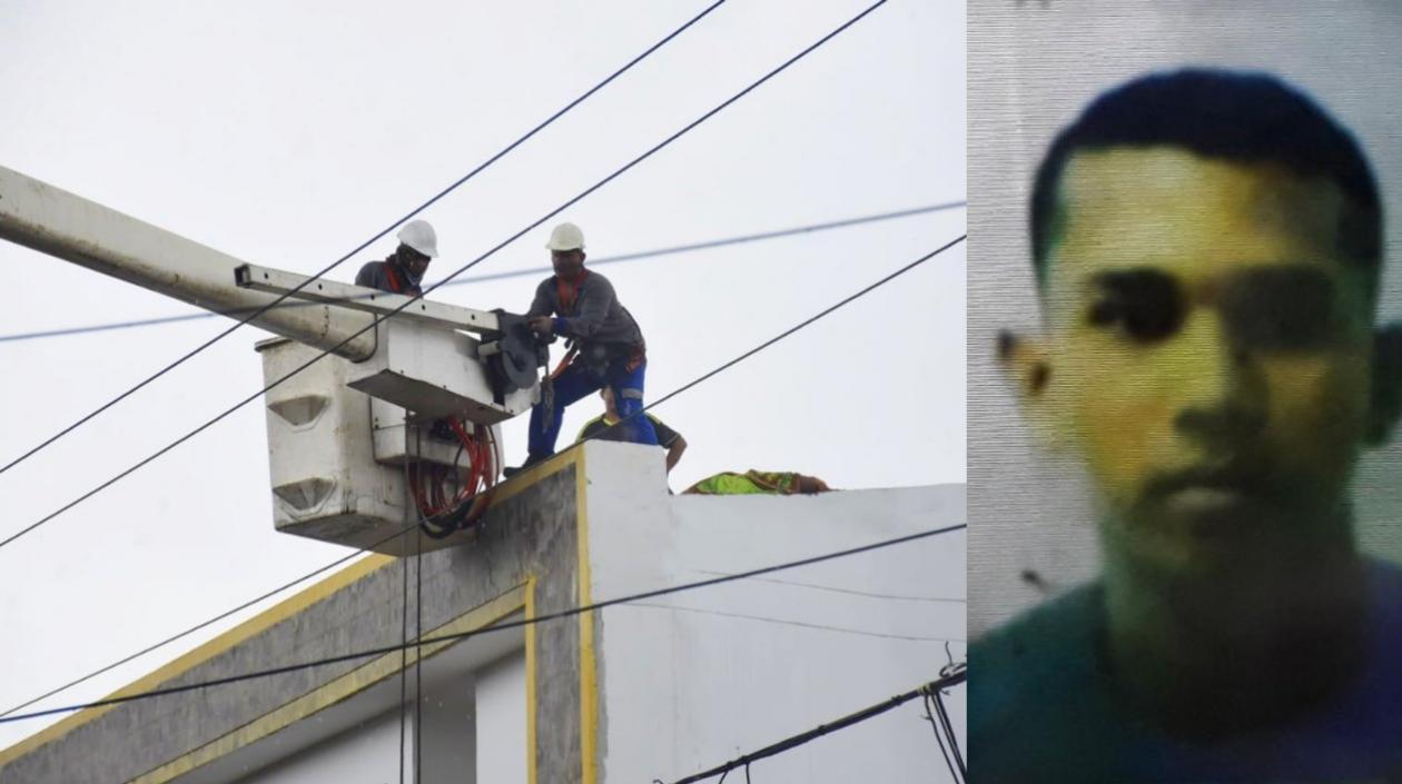 Kelvis Leonardo Báez Abreu, venezolano muerto en medio de una descarga.
