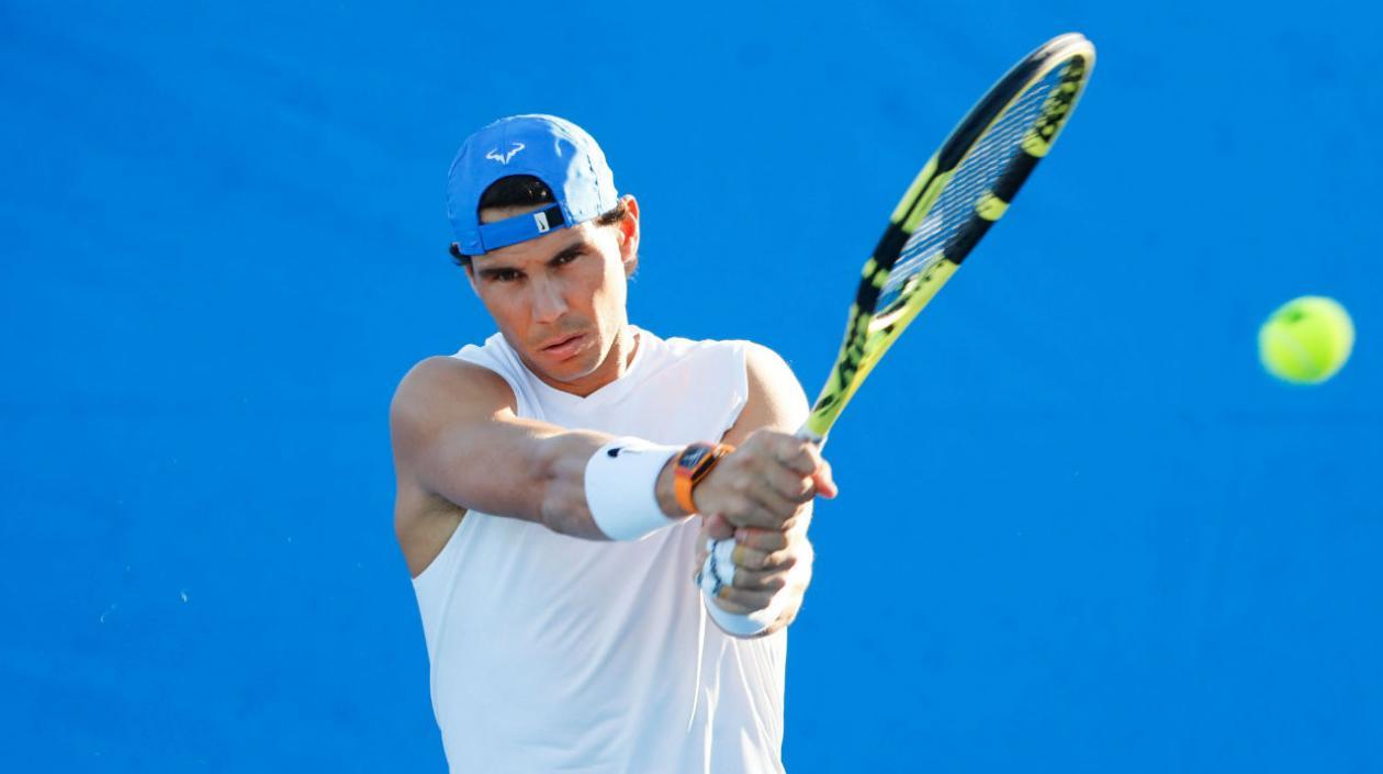 Rafael Nadal, tenista español. 
