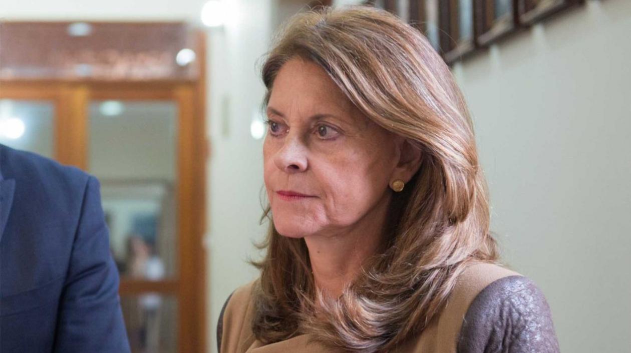 Marta Lucía Ramírez, vicepresidenta de Colombia.