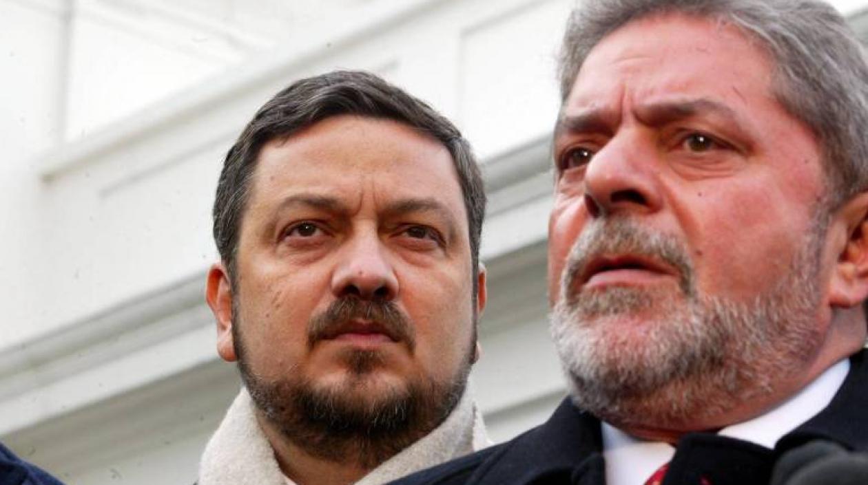 Exministro Antonio Palocci y el expresidente Lula.