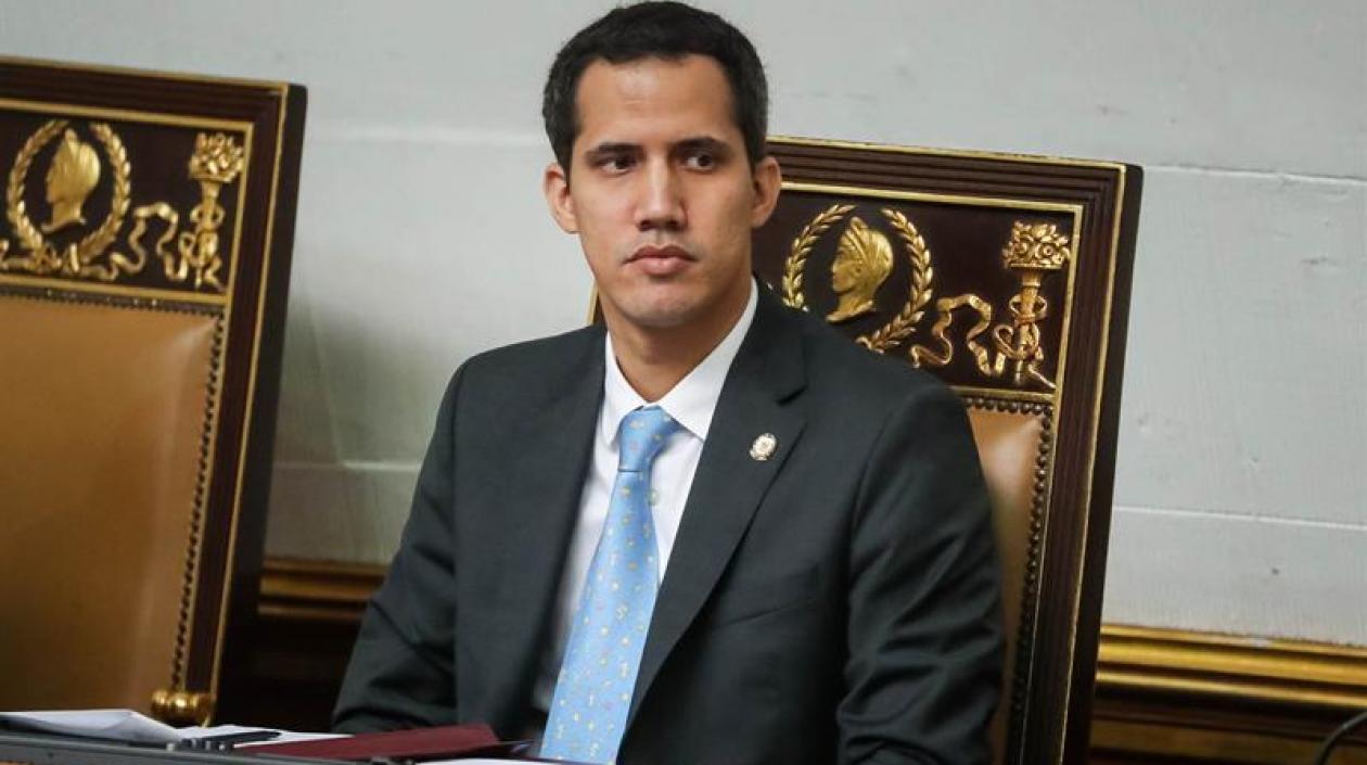  El presidente de la Asamblea Nacional de Venezuela, Juan Guaidó.