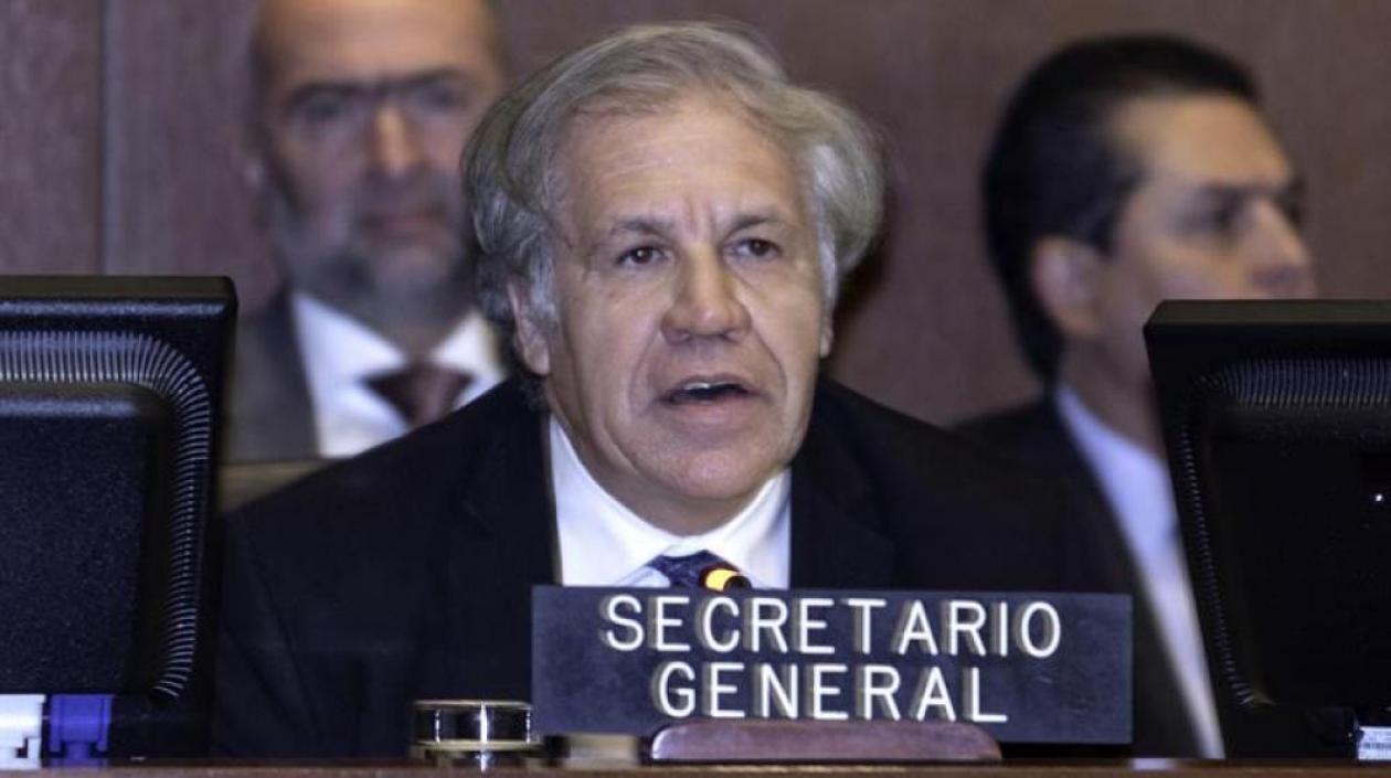 El secretario general de la Organización de Estados Americanos (OEA), Luis Almagro.