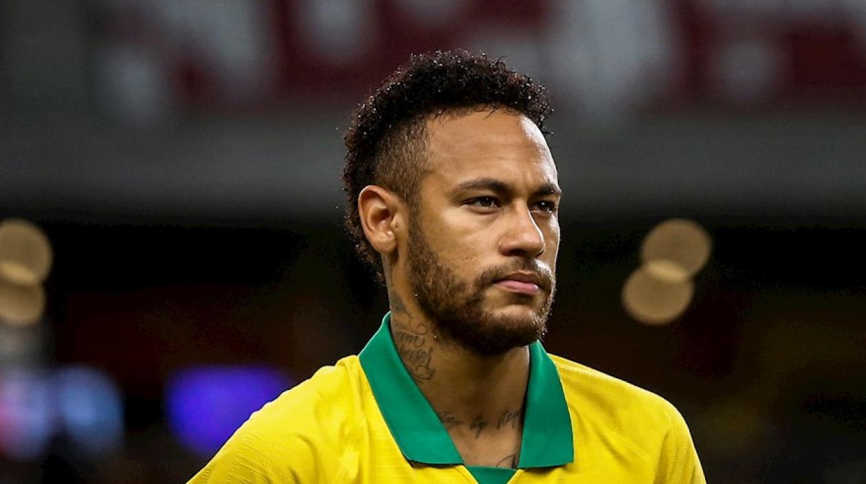 El delantero brasileño Neymar.