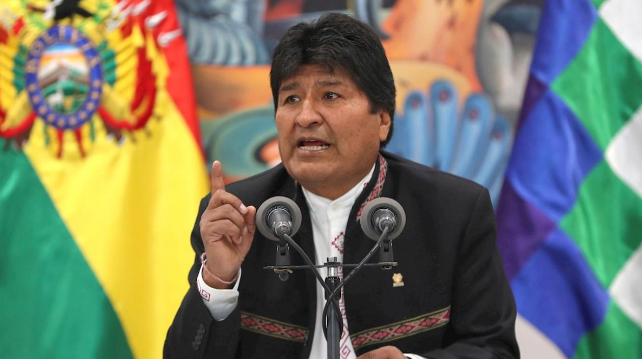 Evo Morales, Presidente de Bolivia.