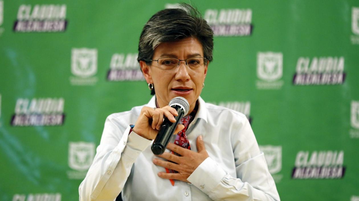 La alcaldesa electa de Bogotá, Claudia López.