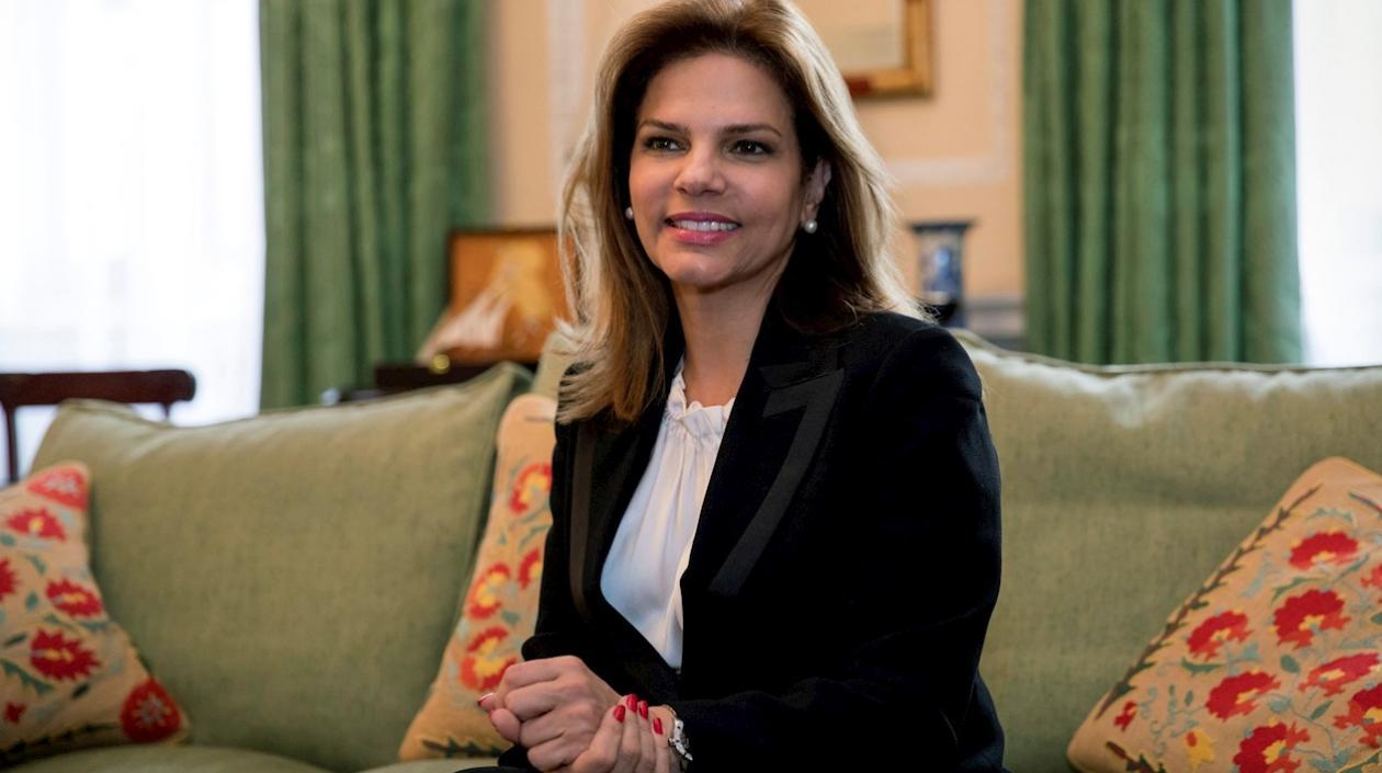 La presidenta de Procolombia, Flavia Santoro.