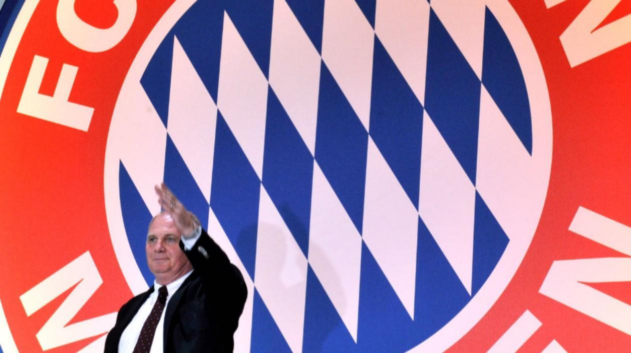 Uli Hoeness, presidente saliente del Bayern Múnich. 