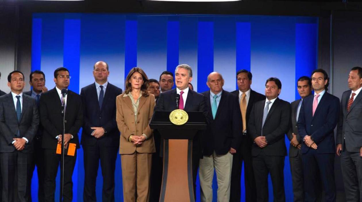 Presidente se reunió en la Casa de Nariño con los alcaldes de las ciudades capitales.