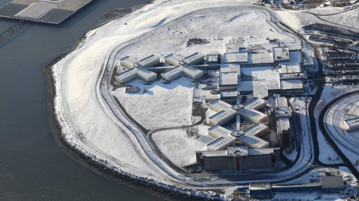 Cárcel municipal de Rikers Island de Nueva York.