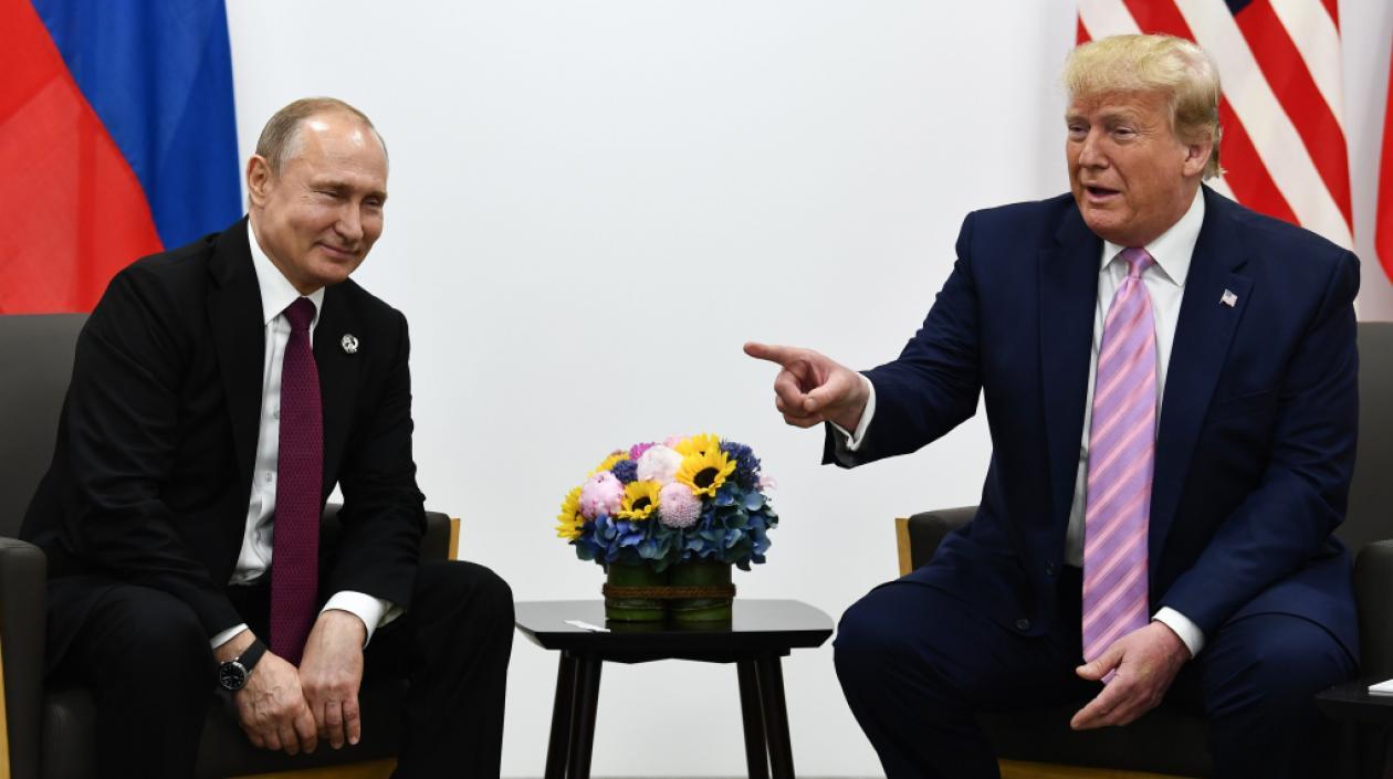Vladímir Putin y Donald Trump.