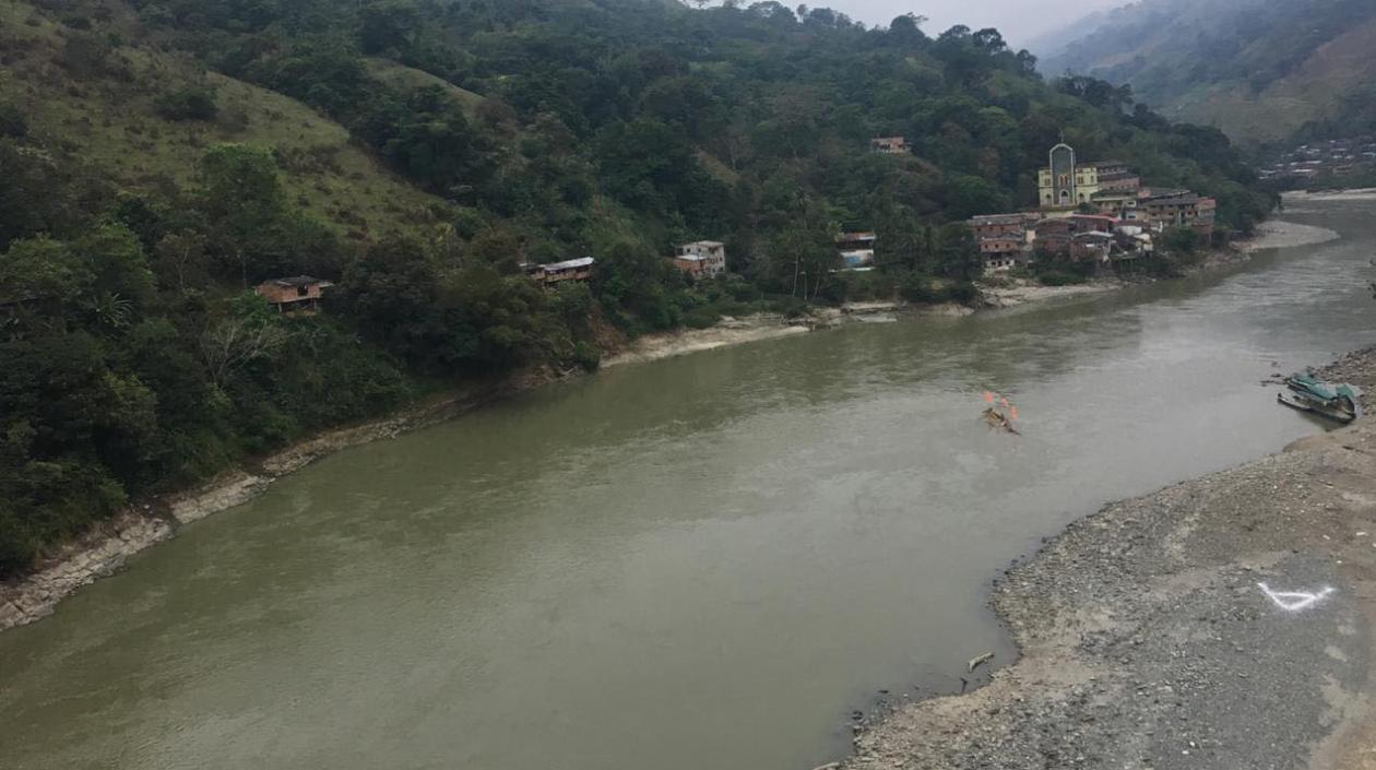 Imagen del río Cauca.