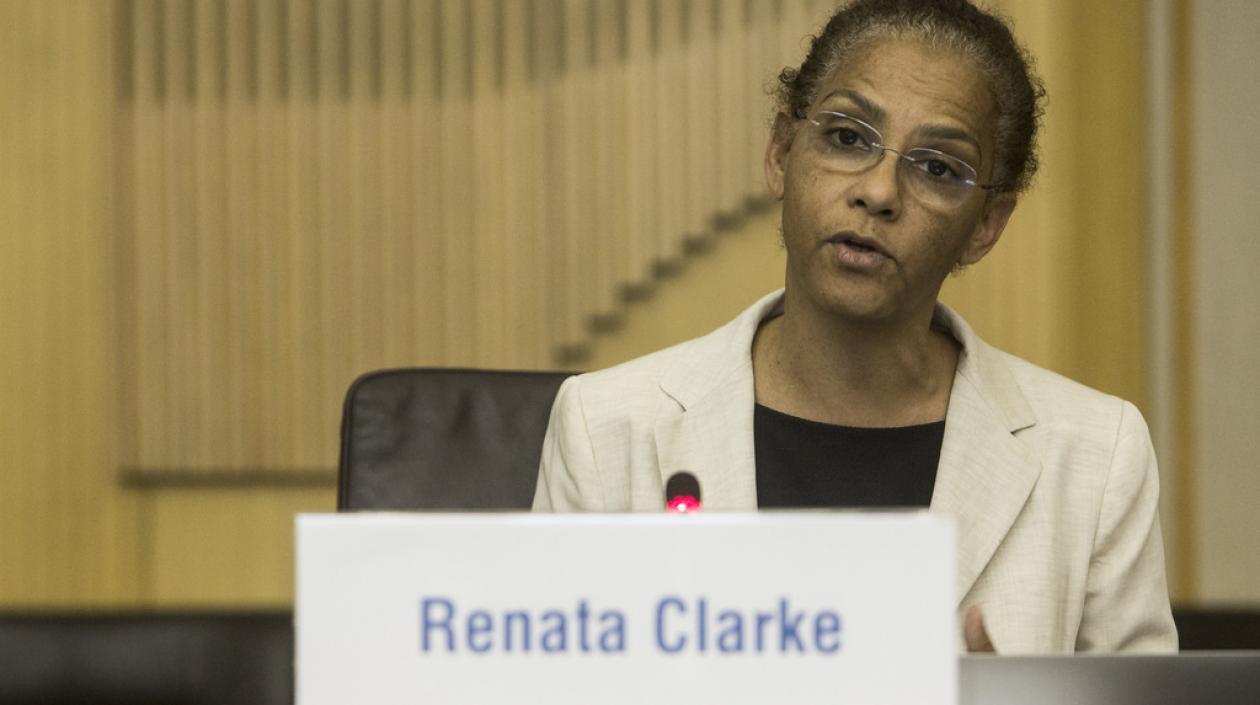 Renata Clarke,  jefa de Calidad de los alimentos de la Organización de la ONU para la Alimentación y la Agricultura (FAO).