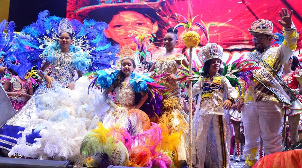 Reyes Infantiles del Carnaval de Soledad.