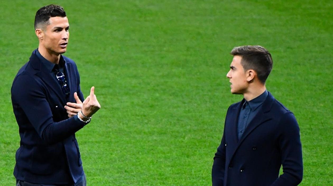 Cristiano Ronaldo y Paulo Dybala.