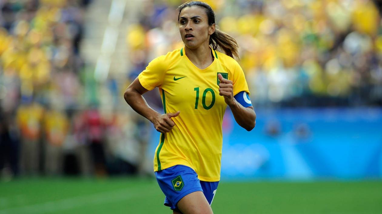 Marta, jugadora brasileña. 