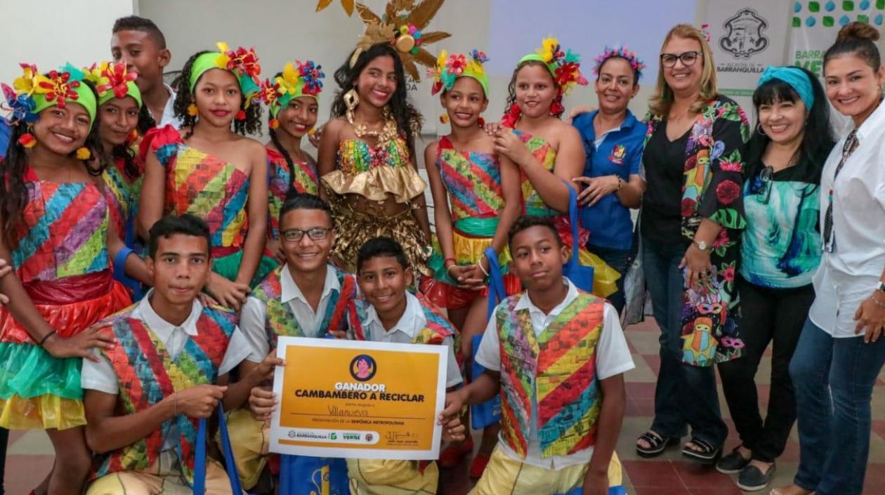 El colegio Villanueva fue el ganador de ‘Baila al Son del Reciclaje’ y el segundo lugar lo obtuvo la IED Betania Norte.