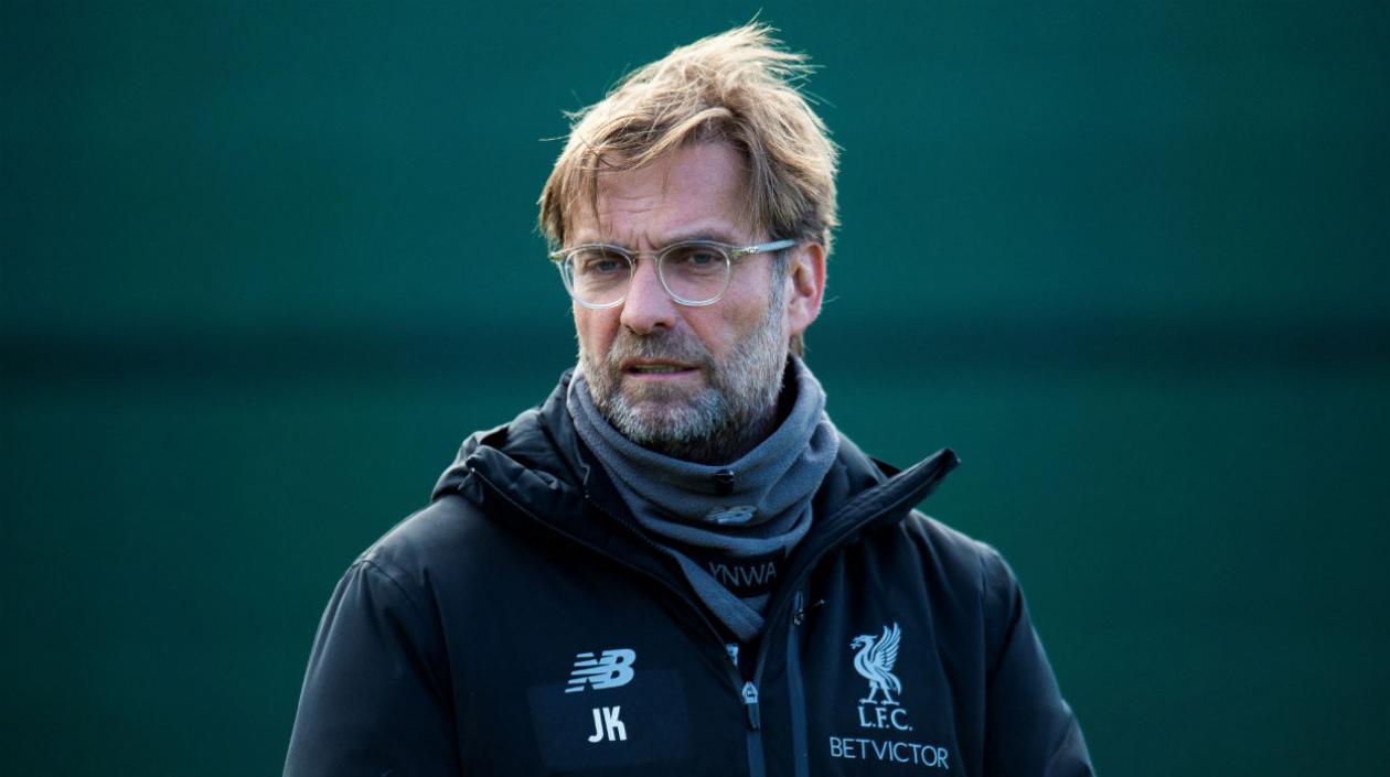 Jürgen Klopp, técnico del Liverpool.