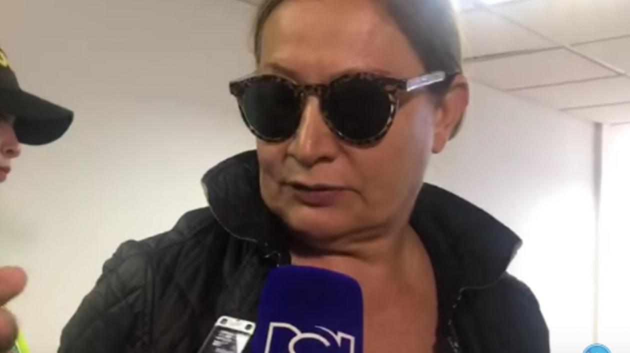 Gisele Jaller Jabbour, más conocida como la 'Mona Jaller', fue capturada en Bogotá.
