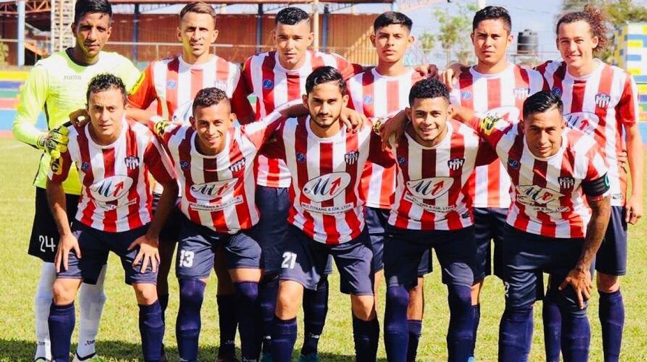 Escuadra del Junior de Managua. 