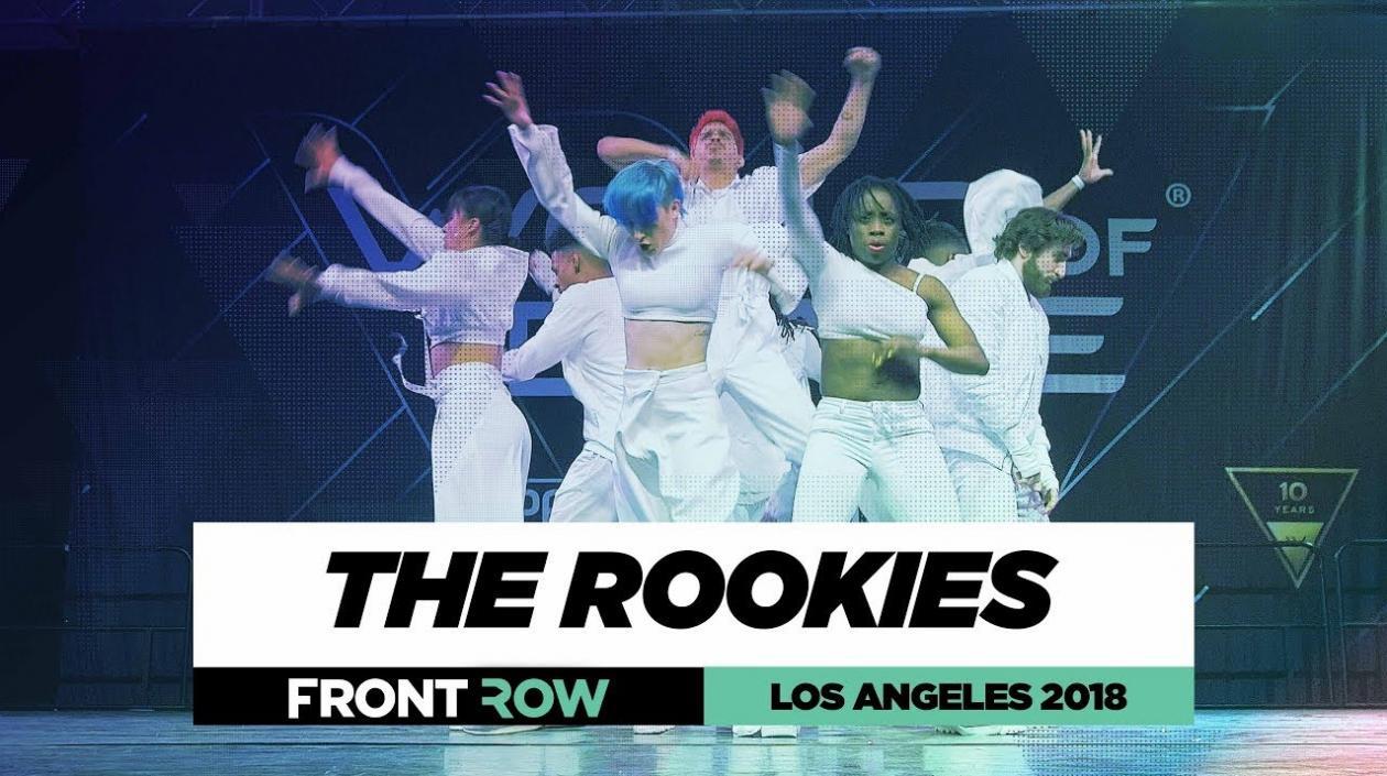 El grupo de danza The Rookies.