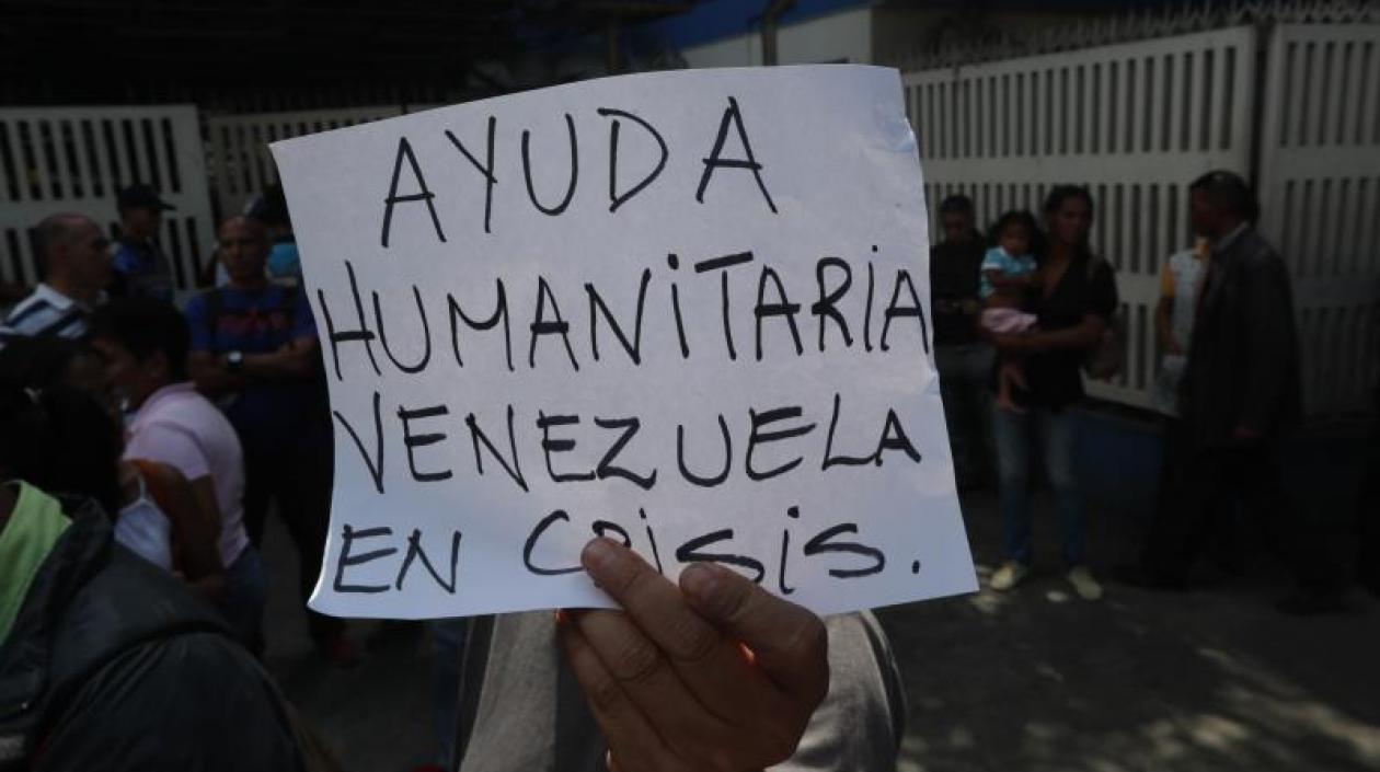 En medio de la crisis, venezolanos se toman la frontera.