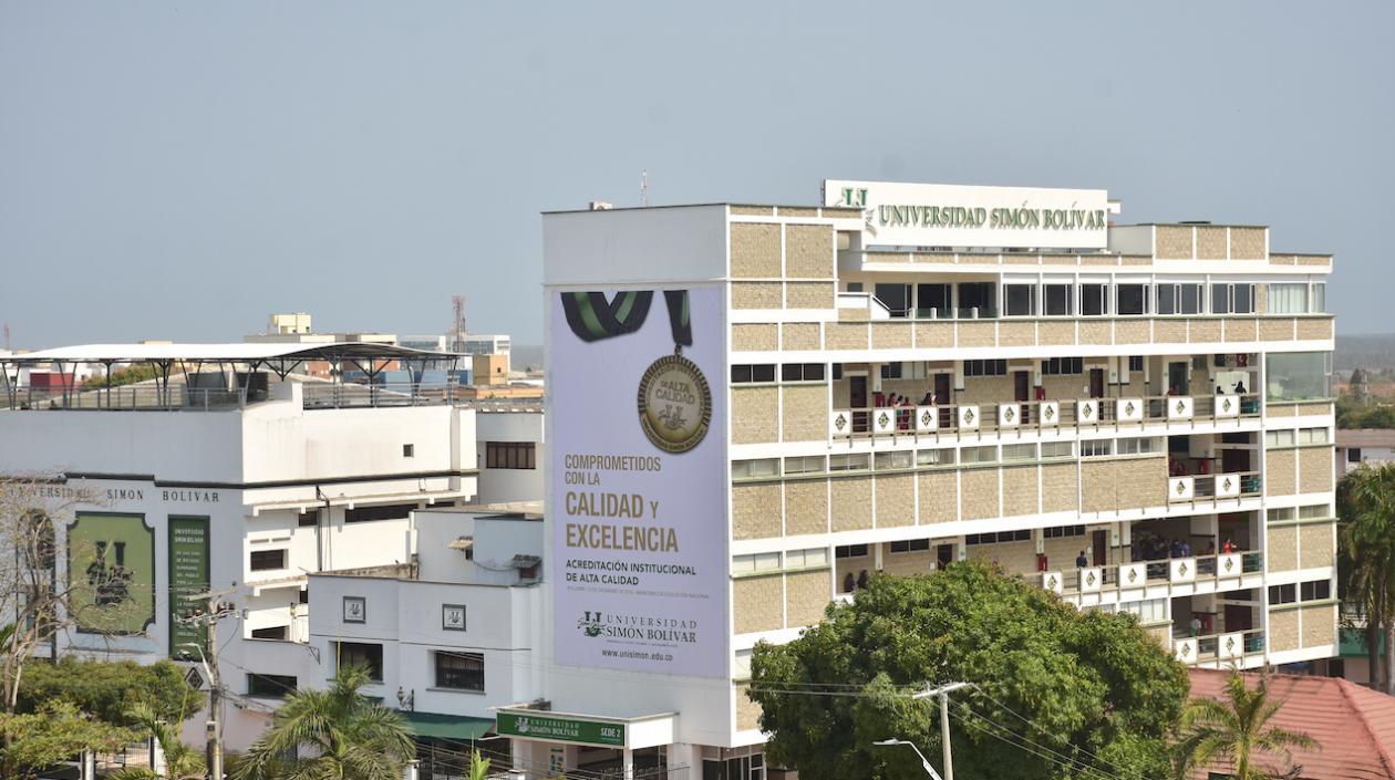 Sede de la Universidad Simón Bolívar en Barranquilla.