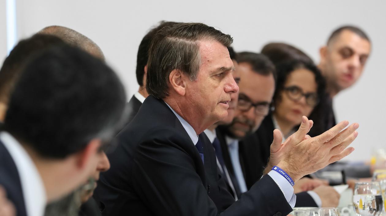 Jair Bolsonaro, presidente de Brasila.