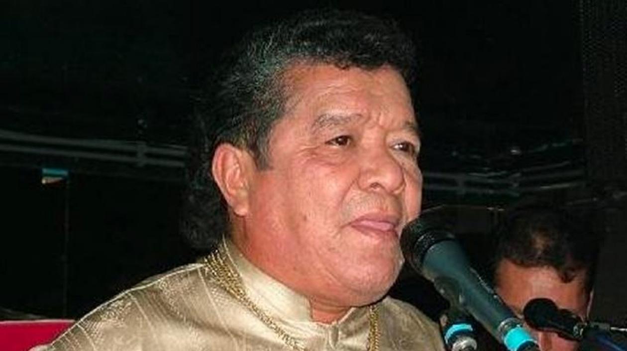 El cantante venezolano Pastor López.