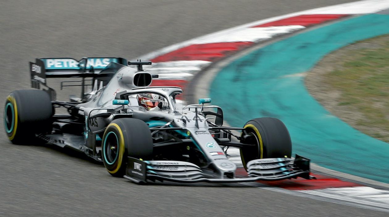 Lewis Hamilton, piloto de Mercedes. 