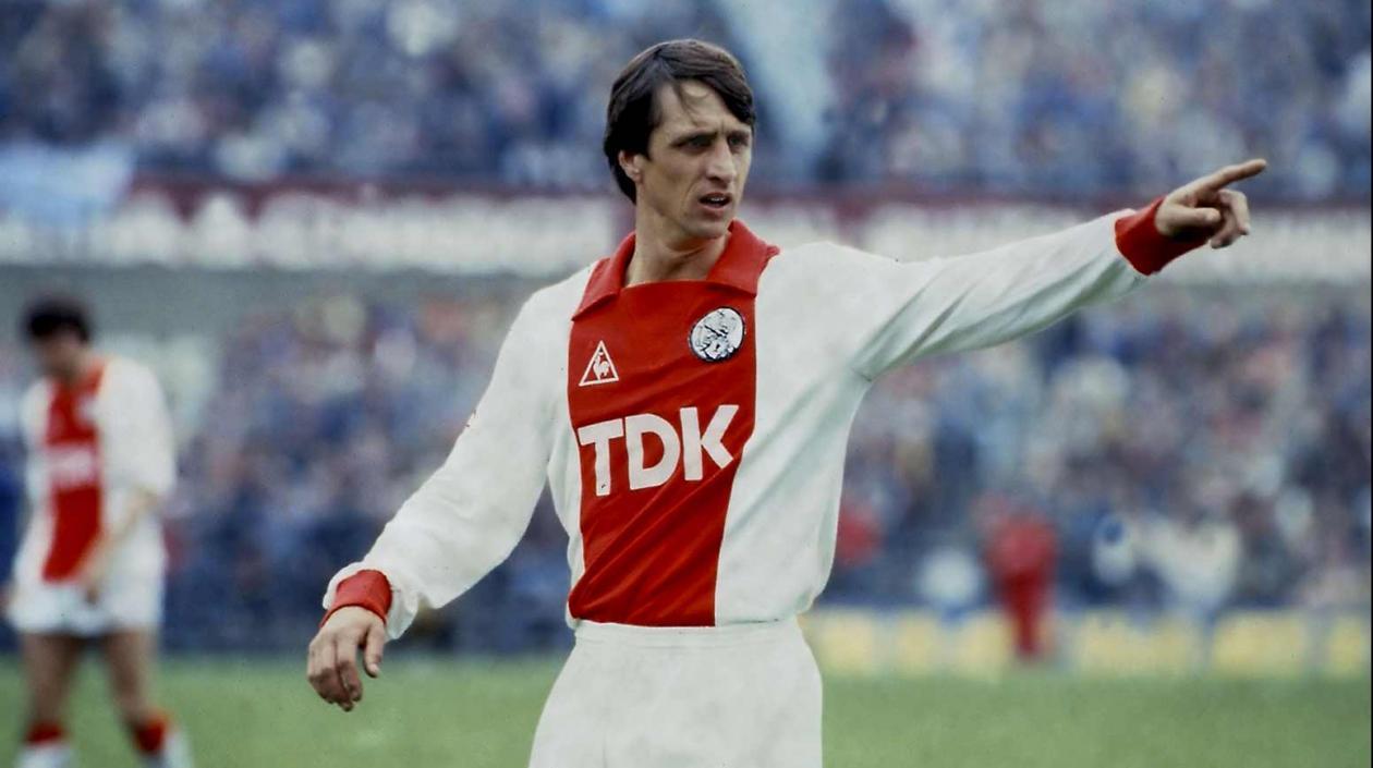 Johan Cruyff, delantero holandés.