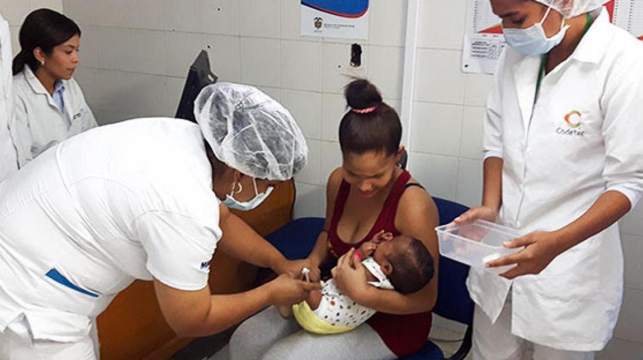  En Barranquilla se establecieron 75 puestos para la aplicación de vacunas.