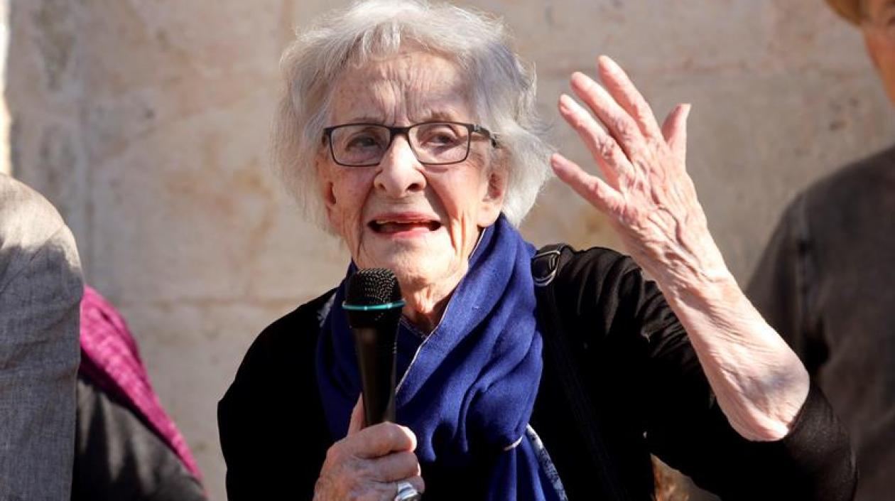 La poeta uruguaya Ida Vitale.