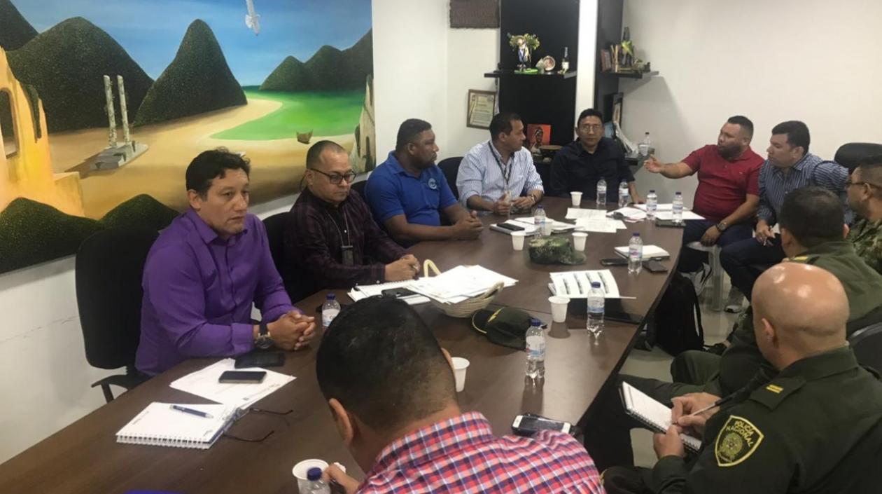 Comité de Seguridad realizado en Puerto Colombia.